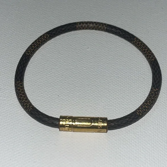Authentic Louis Vuitton Damier Ebene Bracelet